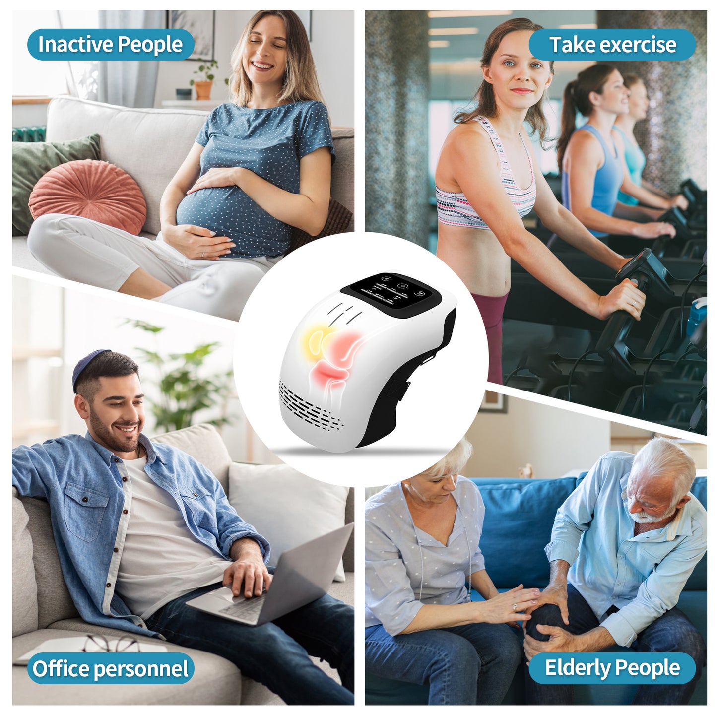 Ultimate Electric Knee Massager for Enhanced Recovery and Immediate Comfort