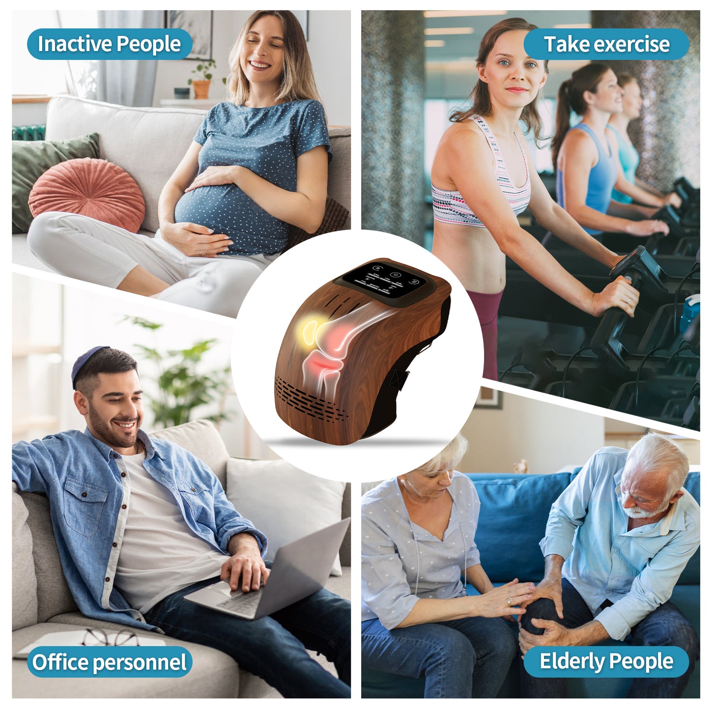 Ultimate Electric Knee Massager for Enhanced Recovery and Immediate Comfort